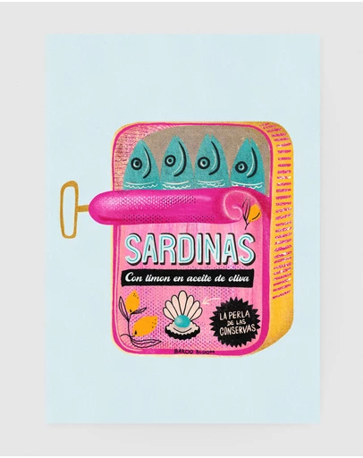 Inka Arthouse - Sardinas Art Print