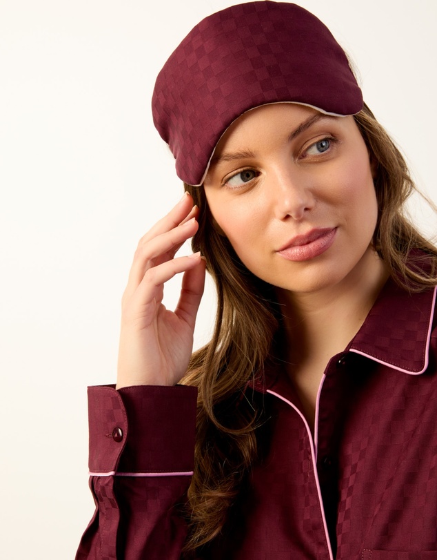 Wanderluxe Sleepwear - The Bordeaux Pyjama Set