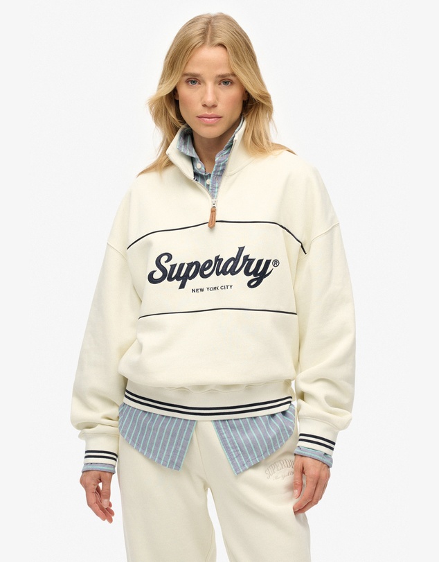 Superdry - Country Club Loose 1/4 Zip