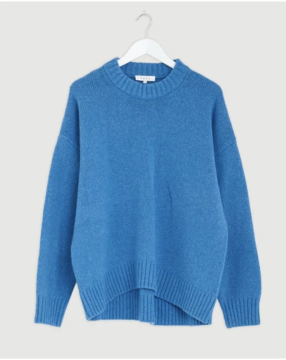 Revibe - Repaired AERE Firi Chunky Merino Wool Jumper - AU 10