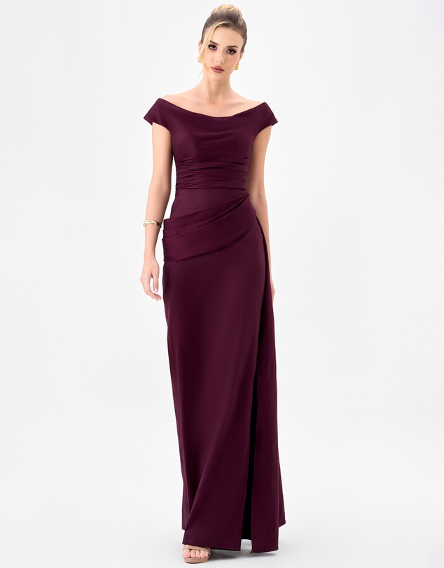 Bariano - Wallace Off Shoulder Gown