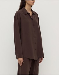 Assembly Label - Betty Silk Long Sleeve Shirt