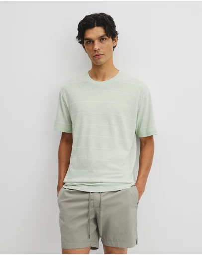 Country Road - Hemp Slub Stripet-shirt