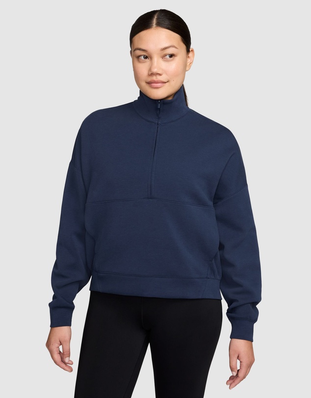 Nike - 24.7 ImpossiblySoft Dri-FIT Oversized Half-Zip Top