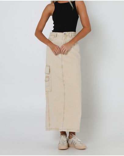 Beige Denim