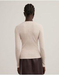 Witchery - Crew Rib Long Sleeve Top