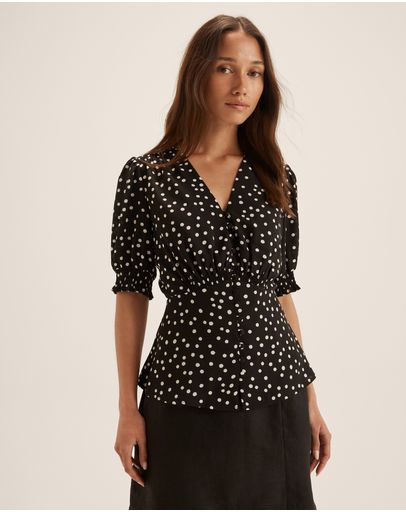 BLACK/IVORY