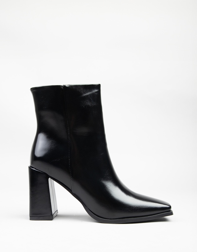 RAID - Hermine high block heeled boots in black