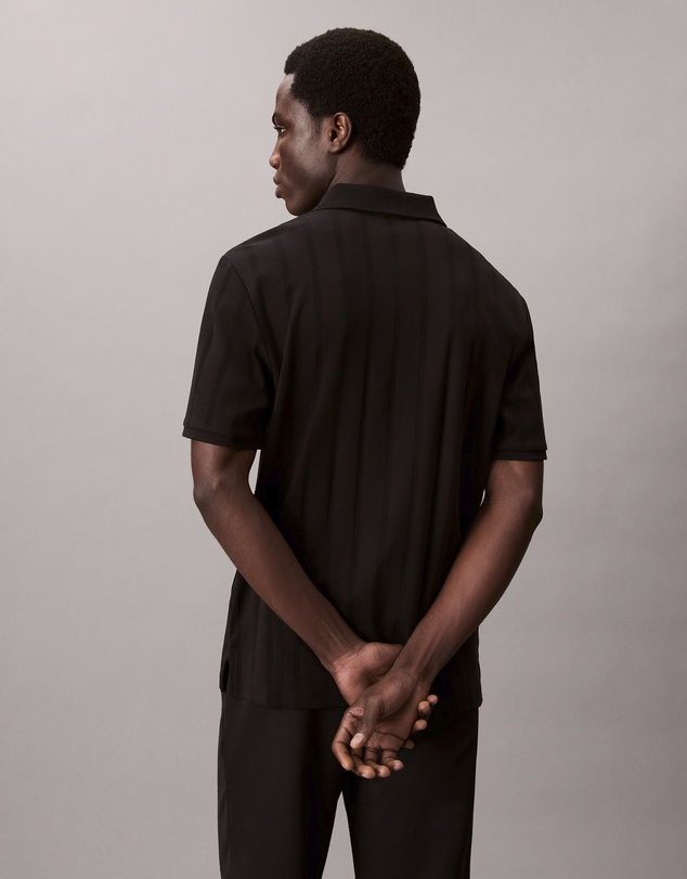 Calvin Klein - Variegated Rib Classic Polo Shirt