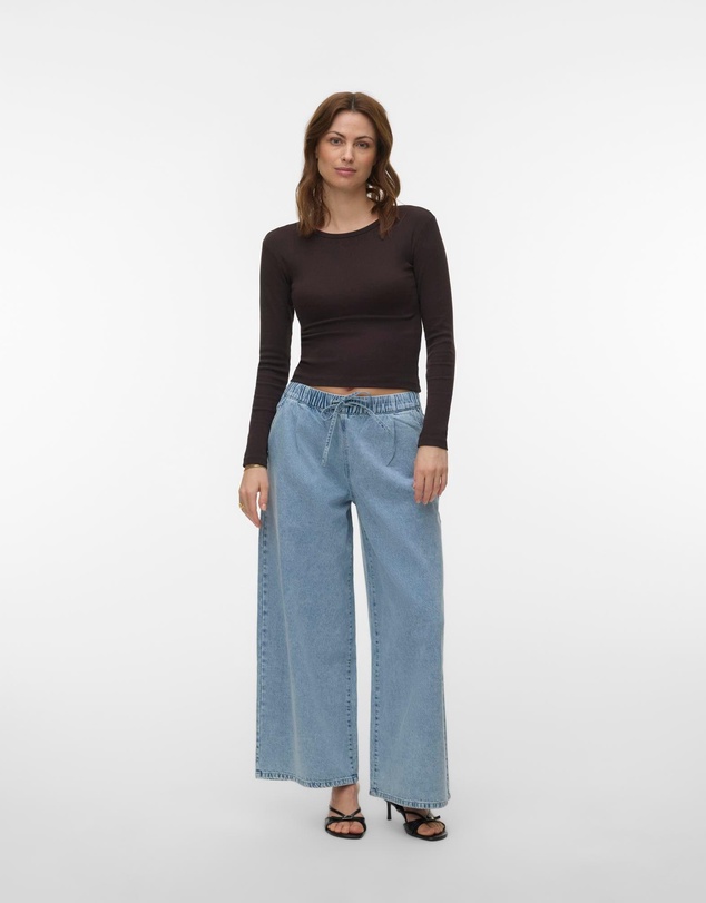 Vero Moda - Valeria Wide Pull-On Jeans