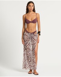 Bond-Eye Swimwear - Claudia Maxi Skirt
