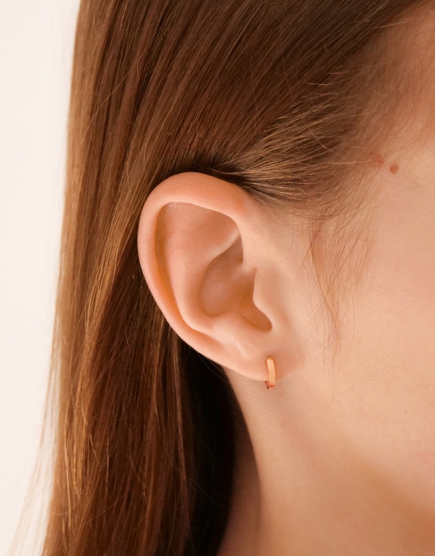 The Silver Collective - Children's Matilda Huggie Earrings