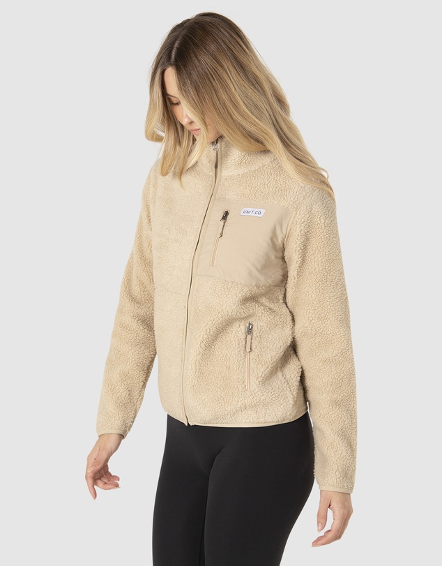 UNIT - UNIT Expedition Ladies Half Pile Zip Thru Jacket