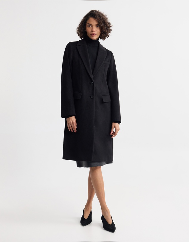 Oxford - Ruby Wool Rich Tailored Overcoat