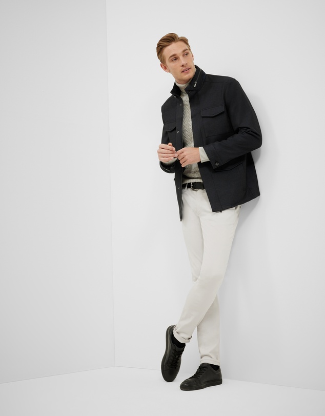 Politix - Textured Roll Neck Knit