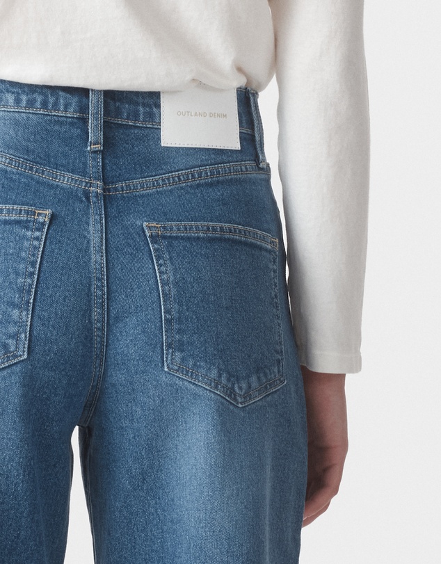 Outland Denim - Ellie High Wide Jean 32