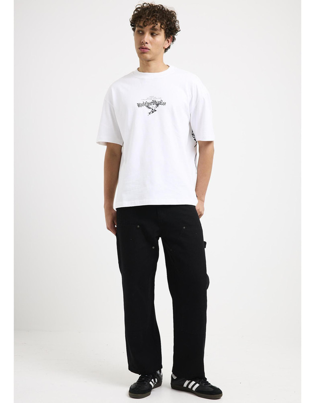 Black Noise White Rain - Cosmos T-Shirt