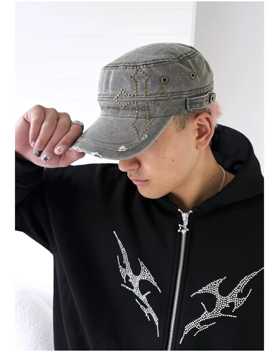 Insight - Studded Military Cap