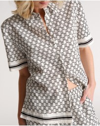 Decjuba - D-Luxe Monogram Shorts