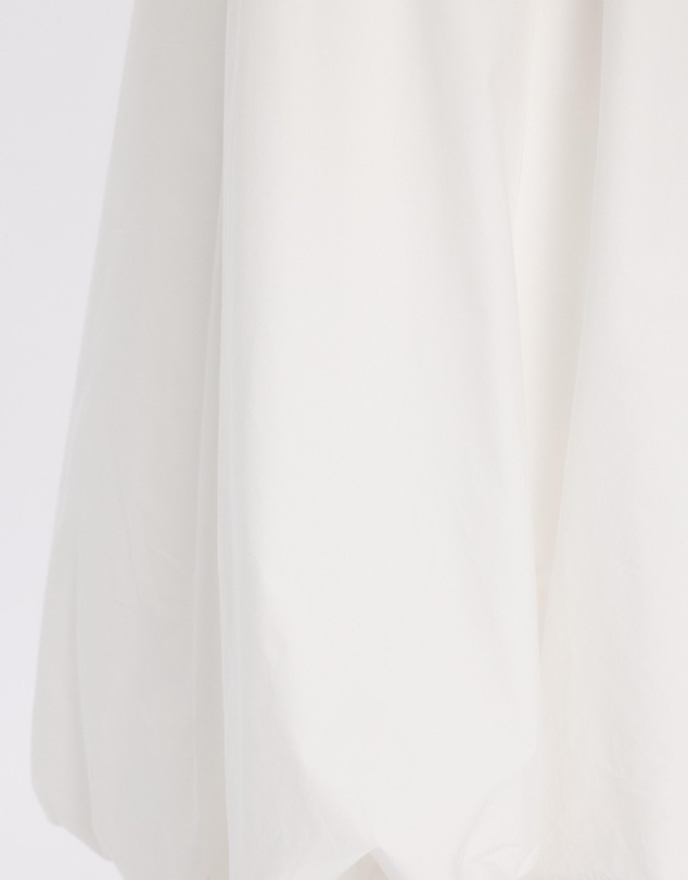 Minima Esenciales - Luna Cotton Bubble Hem Maxi Dress