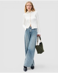 rag & bone - Featherweight Sofie Full Wide Jeans