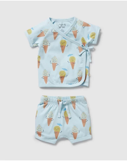 Wilson & Frenchy - Organic Kimono Set - Babies