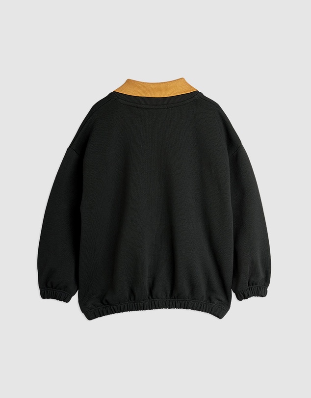 Mini Rodini - Panther Patch Collar Sweatshirt - Babies-Teens