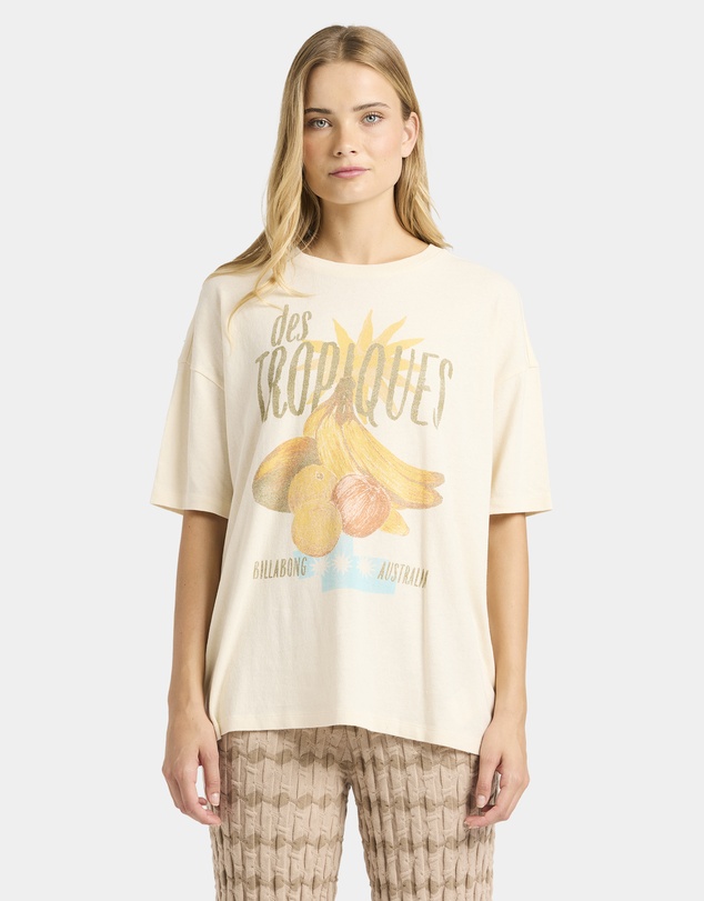 Billabong - Womens Freshest Things Oversized T-Shirt