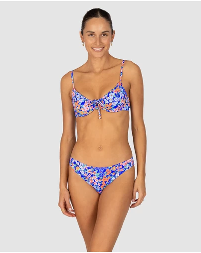 Baku Swimwear - Biarritz B/C Cup Ruched Underwire Bikini Bra Top