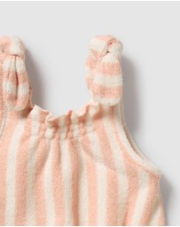 Wilson & Frenchy - Organic Terry Tie Playsuit - Babies