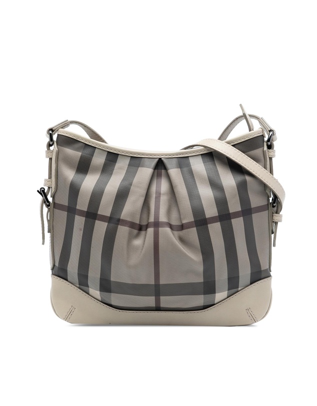 Pre-Loved by Azura Reborn - Pre-Loved Smoke Check Coated Canvas Hartham Crossbody