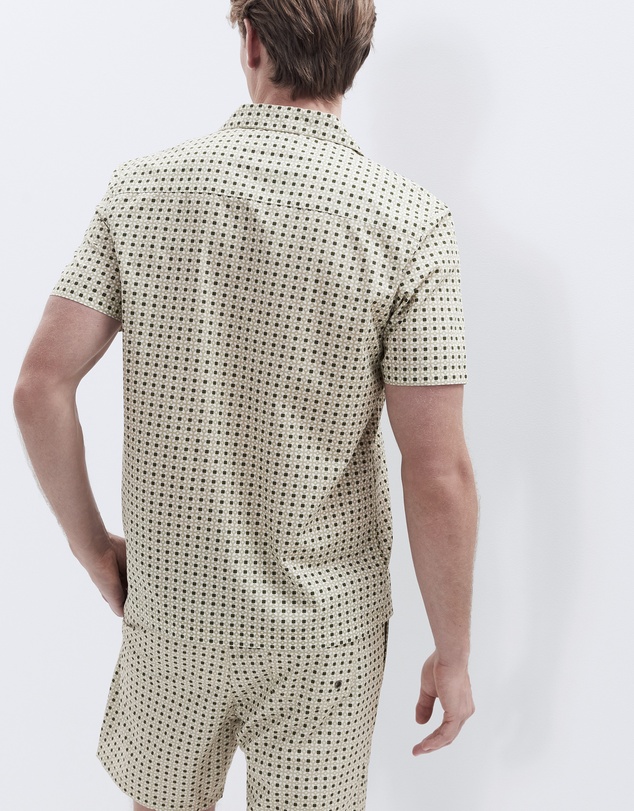 UNISON - Tile Geo Regular Fit Shirt