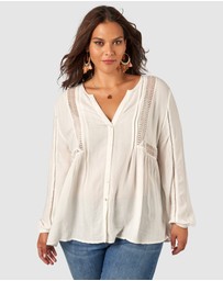 The Poetic Gypsy - Bridget Crochet Blouse