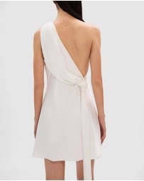 MISHA - Julianna Satin Mini Dress