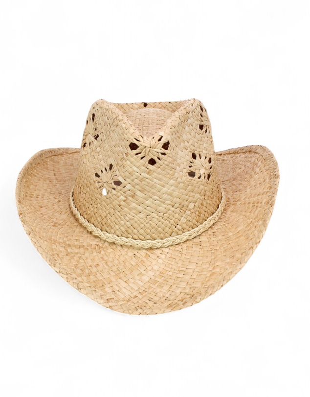 Morgan & Taylor - Morgan Cowboy Fedora in Natural