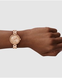 Armani Exchange - Rose Gold Analogue Watch
