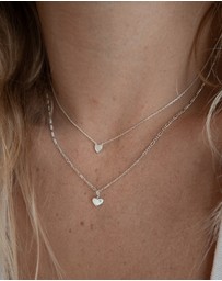 Luna Rae - Sterling Silver - Little Heart Necklace