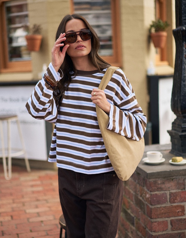 Ceres Life - Beau Long Sleeve Slouchy Tee