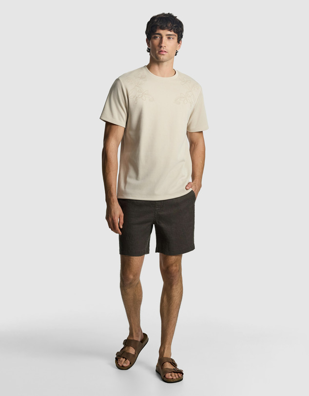 yd. - Avenue Embroidered Tee