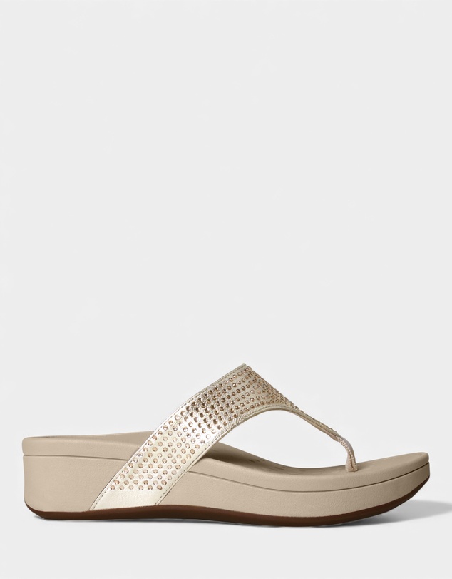 Vionic - Naples Platform Sandal - Champagne