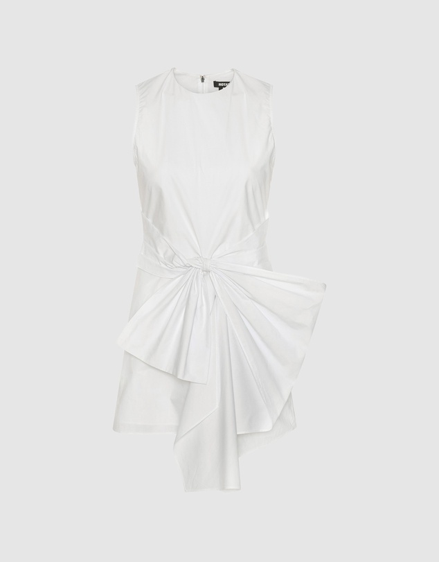 ROTATE - Sleeveless Dress With Bow