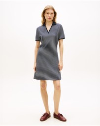 Tommy Hilfiger - Pique Mini Lyocell Polo Dress