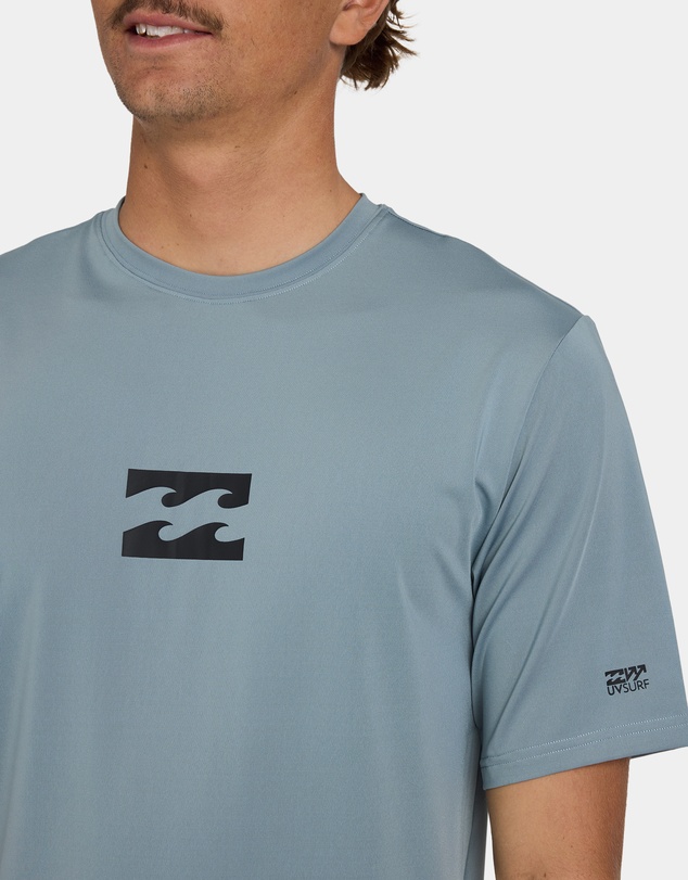 Billabong - Mens All Day Wave Loose Fit Short Sleeve Rashguard