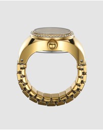 Fossil - Ring Gold Tone Analogue Watch