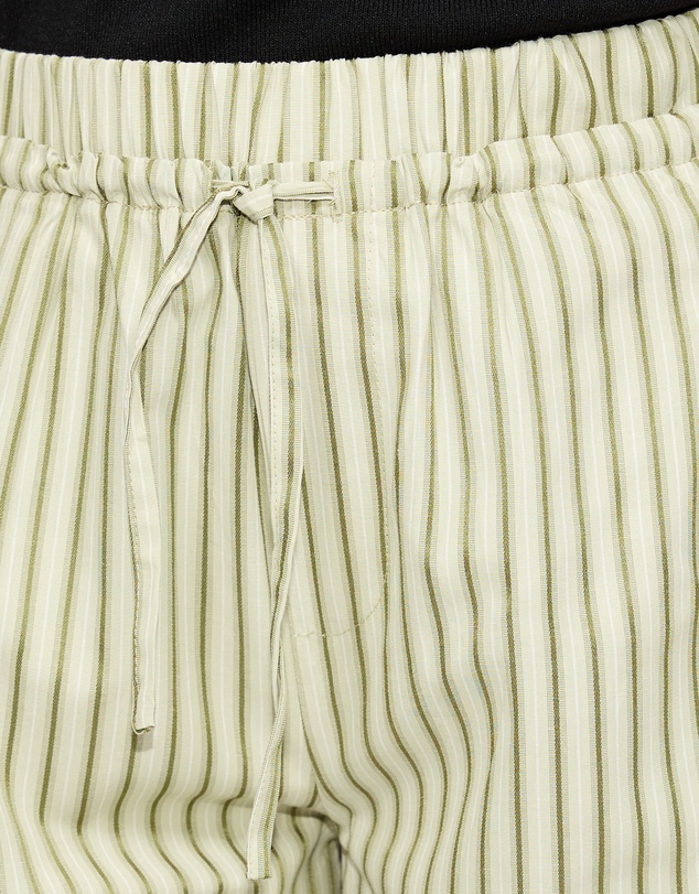 Dazie - Nina Stripe Double Waist Band Pants