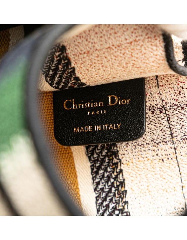 Pre-Loved by Azura Reborn - Pre-Loved dior Dior Book Tote Multicolor Striped