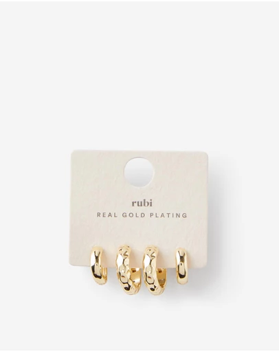 Rubi - 2Pk Mid Earring