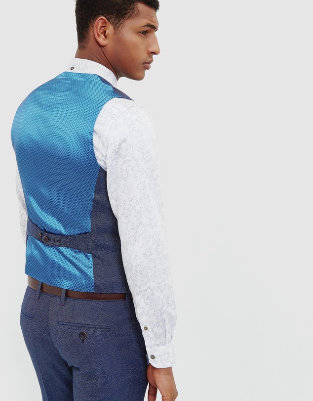Ted Baker - Wingwai Semi Plain Waistcoat
