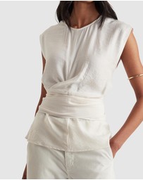 Decjuba - Tia Knot Front Top