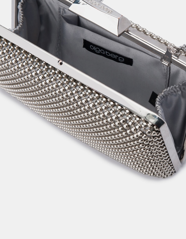 Olga Berg - Natasha Ball Mesh Clutch